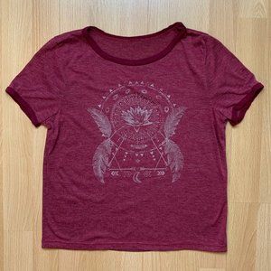 Tilly's Burgundy top